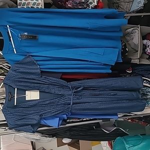 Downeast( medium )dress, blue wing teal